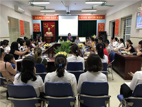 Trường MN Bồ Đề tổ chức họp phụ huynh đầu năm học 2018 – 2019